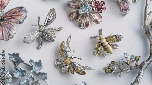 Develop a series of statement spring jewelry pieces  © Alex