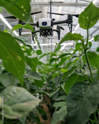 Agridrones equipped with multispectral cameras assessing plant health and detecting pests before visible symptoms appear