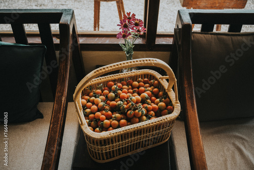 basket of cherries