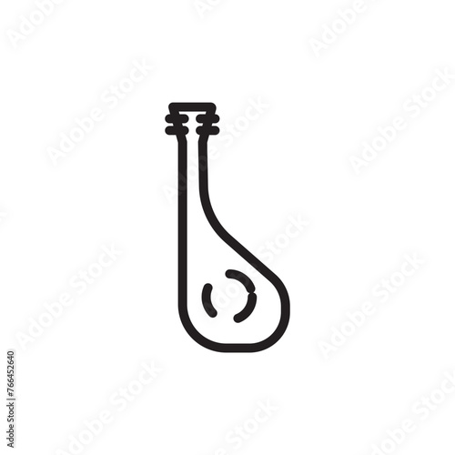 Bandura Music Folk Line Icon