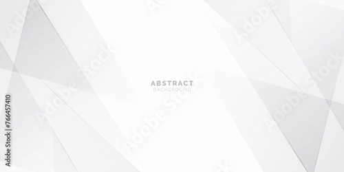 Minimalist white and grey abstract background design with dynamic waves effect concept of digital futuristic technology vector illustrations. vector gray background.
