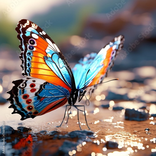 butterfly on the flower