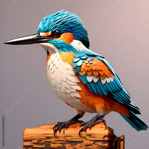 kingfisher on branch
