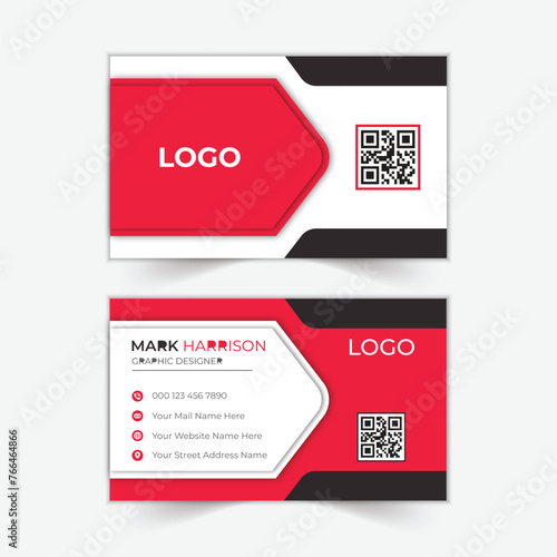 modern creative and professional corporate business cards template