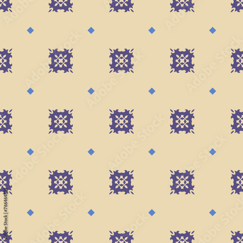 Vector ornamental seamless pattern. Background and wallpaper in classic style. Vector illustration can be used for backgrounds, motifs, textile, wallpapers, fabrics, gift wrapping, templates.