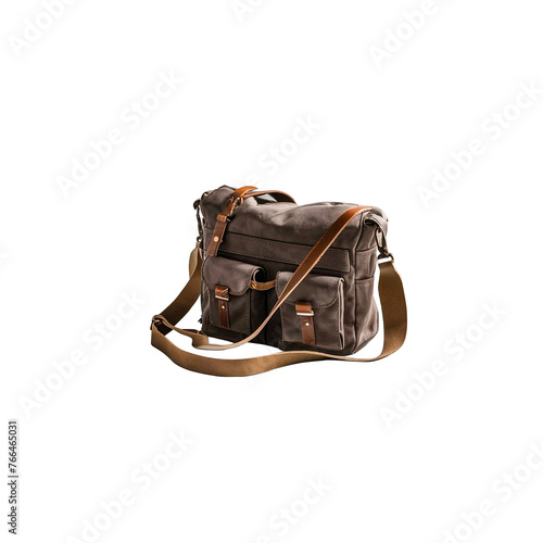 messenger bag isolated on white background