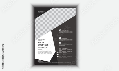 Digital Marketing Agency Flyer design And Brochure Template Design