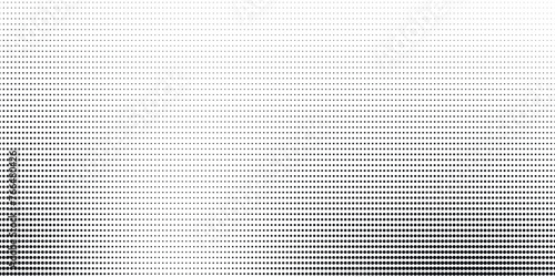 Abstract white and grey gradient circle background with halftone dots decoration.