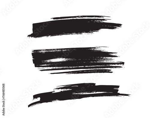 vector brush strokes graphic design