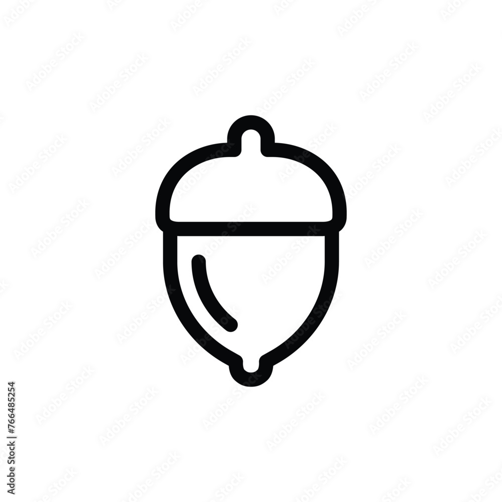 Acorn icon. Acorn peanut flat sign design. Peanuts symbol pictogram. Farm acorn vector UX UI nut icon. Acorn icon. Acorn peanut flat sign design. Peanuts symbol pictogram. Farm acorn vector UX UI nut icon.
