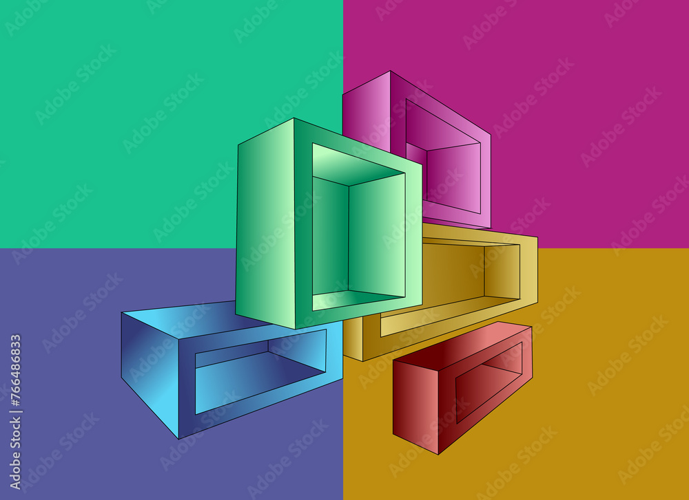 Cajas perspectiva Cajas perspectiva