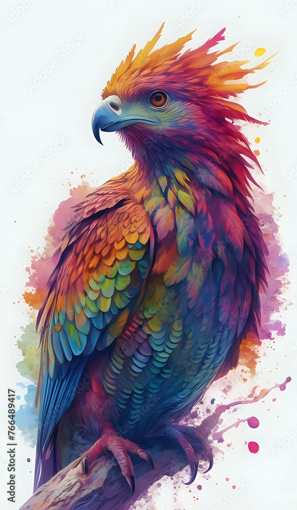 Obraz premium watercolor eagle