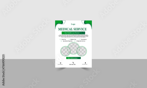 Medical flayer Design Template Healthcare and Medical pharmacy flyer
