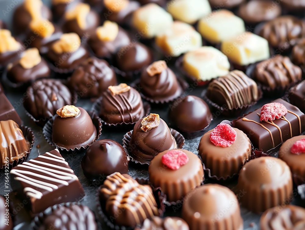 chocolates background with praline assortment chocolate sweets chocolates background with praline assortment chocolate sweets