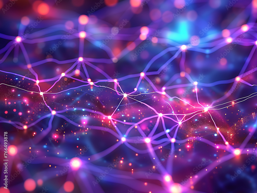 Abstract Brain Neural Connections Network Background Artistic Concept Illustration Neuroscience Study Science Technology. Abstract Brain Neural Connections Network Background Artistic Concept Illustration Neuroscience Study Science Technology.