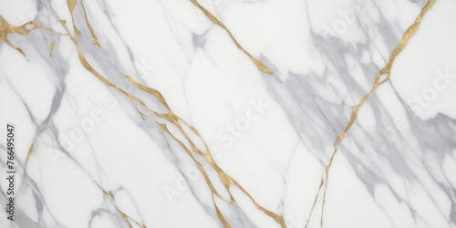 Panoramic white Carrera  stone marble texture background. White and grey floor ceramic counter texture stone slab smooth tile background.