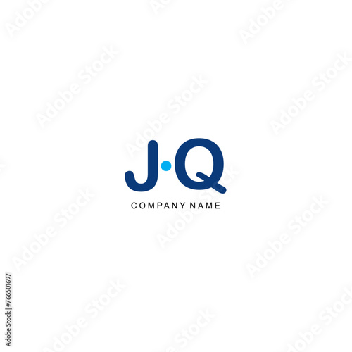Initial JQ logo company luxury premium elegance creativity
