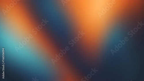 Abstract blur orange and blue gradient bakcground