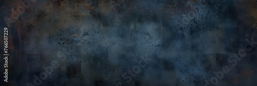 steel metal grunge texture, old rustic background, dark blue gray black wallpaper backdrop, horror scary theme concept © john