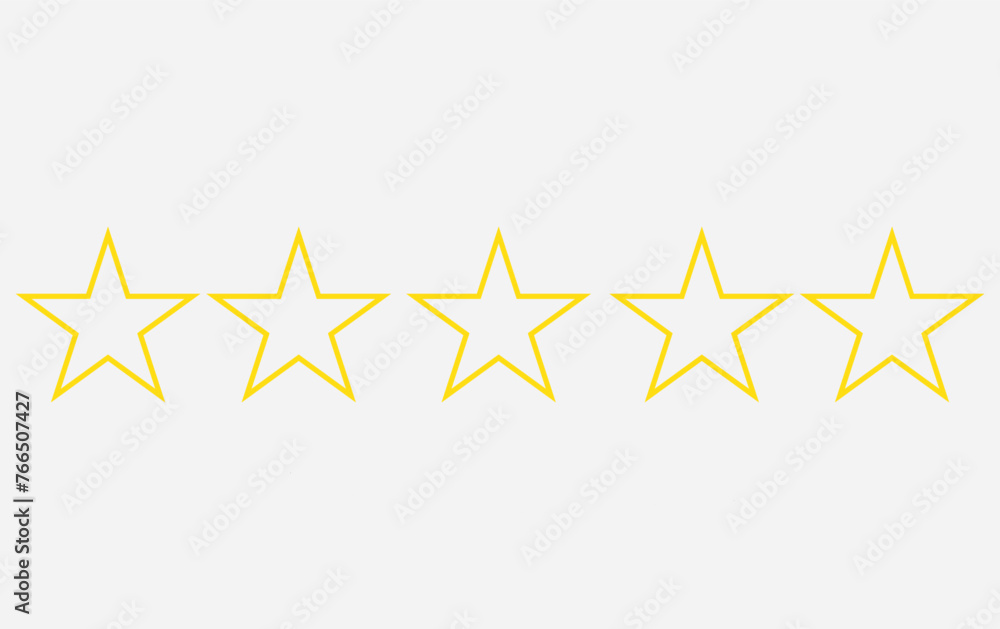 Five stars isolated on transparent background. 5 gold and white stars for review, rating and rank. Yellow and white flat icons with shadows. Vector illustration for logos Five stars isolated on transparent background. 5 gold and white stars for review, rating and rank. Yellow and white flat icons with shadows. Vector illustration for logos