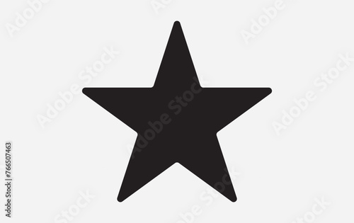 Five stars isolated on transparent background. 5 gold and white stars for review, rating and rank. Yellow and white flat icons with shadows. Vector illustration for logos