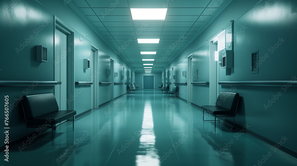 corridor in the building. corridor in the building.