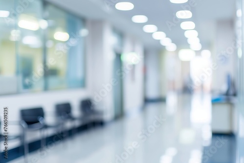 abstract blurred clinic interior background