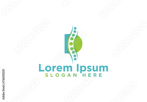 spine Logo Designs Vector Illustration