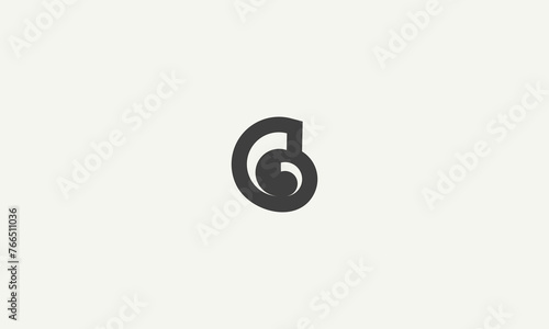 Free Download initial letter G simple monogram logo design vector illustration - GFXLoad