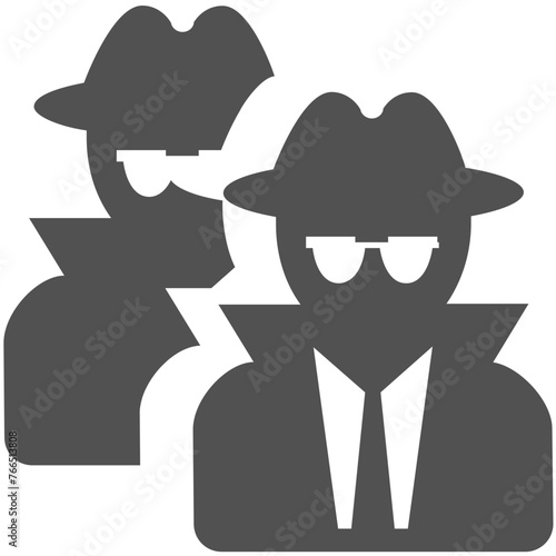 Basic diagram of user role icon pack