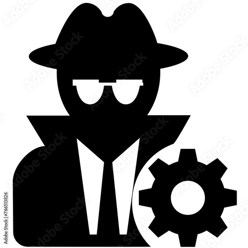 Basic diagram of user role icon pack