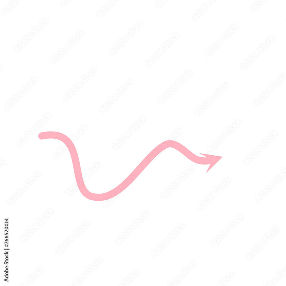 Hand drawn pink arrow direction. High Quality Element Hand drawn pink arrow direction. High Quality Element