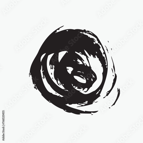 grunge background vector circle texture