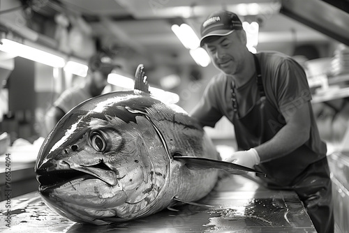 ronqueo of a tuna
