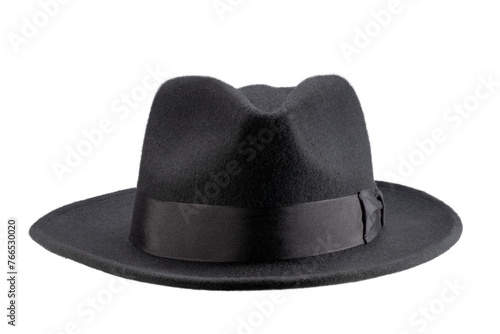 black hat isolated, png file
