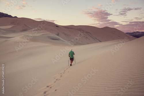 Hike in the desert