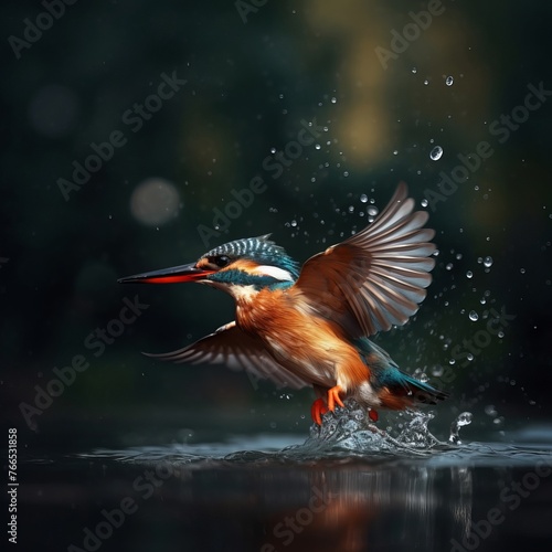 Kingfisher Majesty: Mesmerizing Images of the Jewel of Waterways © luckynicky25