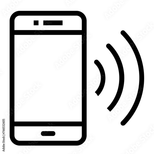 Line style digital correlation icon pack