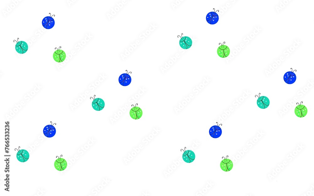 Children's cartoon print pattern with cute bugs, insects, ladybugs. Beetles pattern art, simple drawing. Print for children's clothing, stationery, decor. Print for garden tools and accessories. Children's cartoon print pattern with cute bugs, insects, ladybugs. Beetles pattern art, simple drawing. Print for children's clothing, stationery, decor. Print for garden tools and accessories.