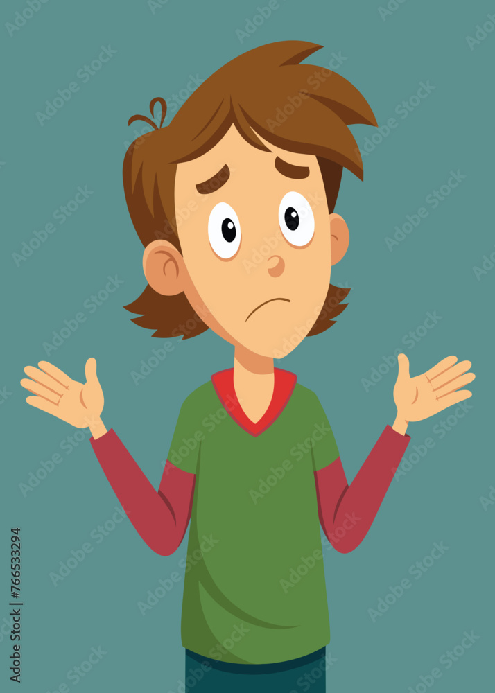 unhappy, surprised, shocked, puzzled, making difficult choice young man spreading his arms, shrugging shoulders. Concept of confusion, uncertainty, deadline, I don't know, insecurity, oops unhappy, surprised, shocked, puzzled, making difficult choice young man spreading his arms, shrugging shoulders. Concept of confusion, uncertainty, deadline, I don't know, insecurity, oops