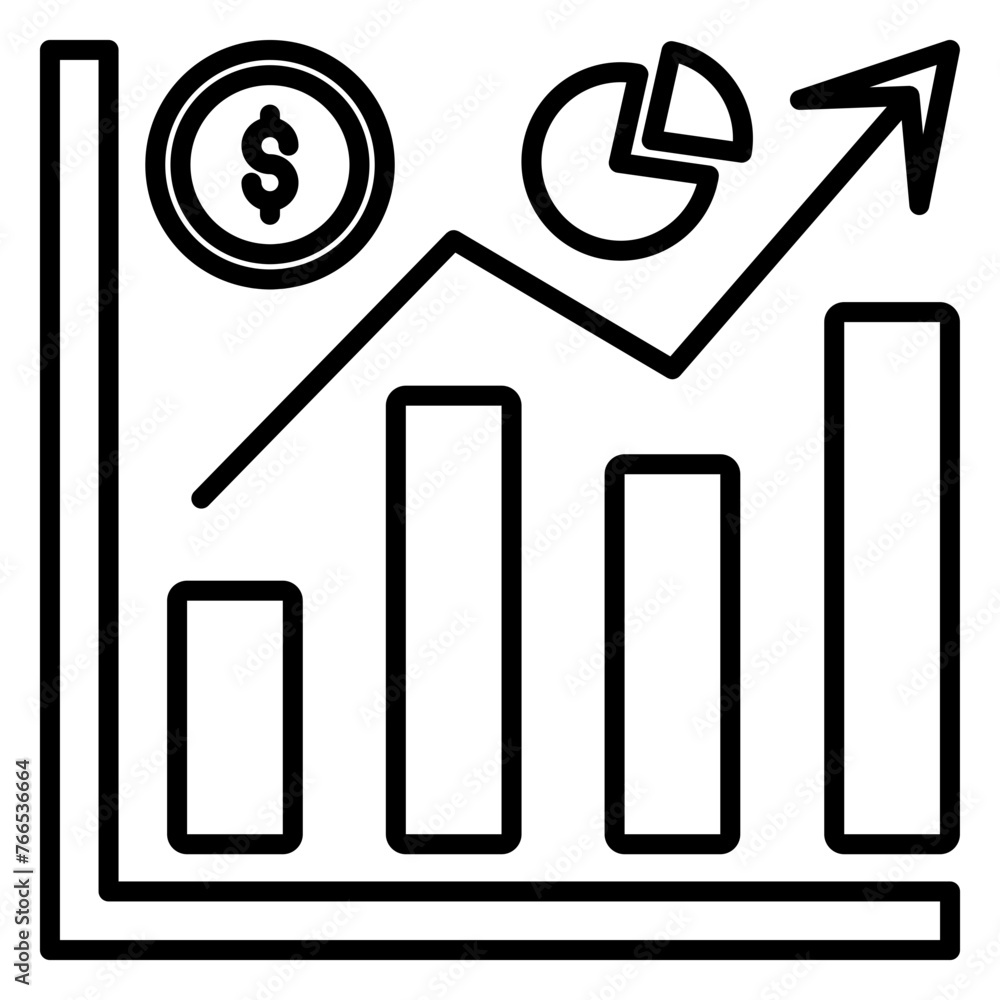 black line style research and development icon with various shapes black line style research and development icon with various shapes