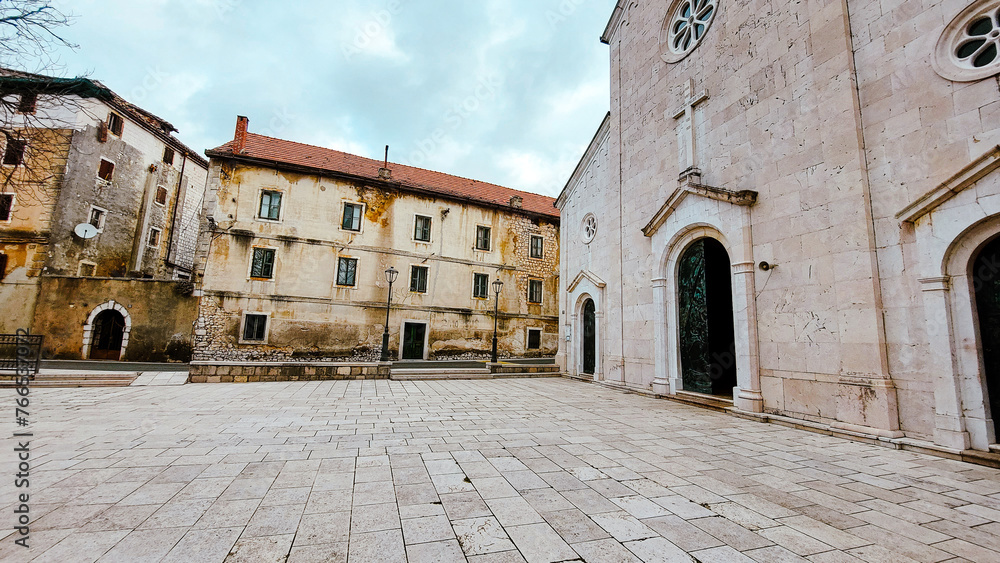 Fototapeta premium Altstadt von Imotski in Kroatien