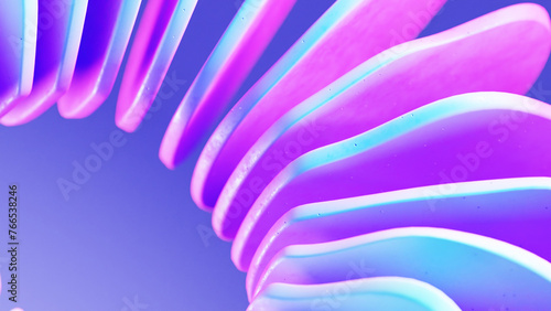 Wallpaper Mural Abstract floral background with neon colors, close-up. Torontodigital.ca