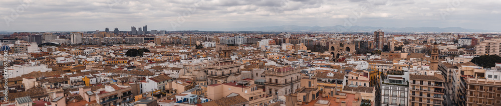 Fototapeta premium view of the city