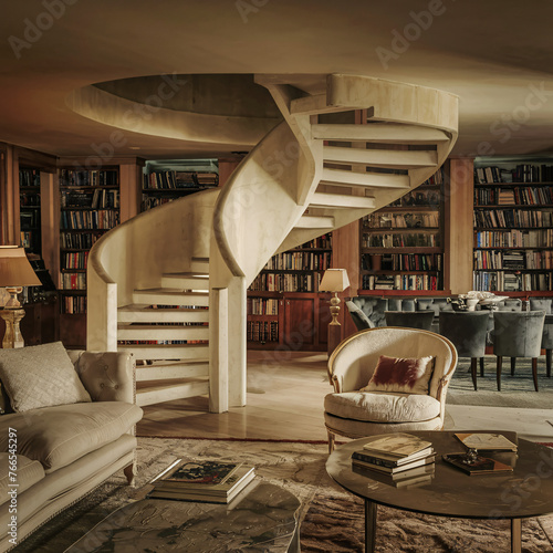 Literary Elegance in the Living Room