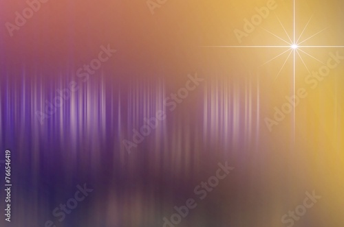 Blurred gradient background with star light 