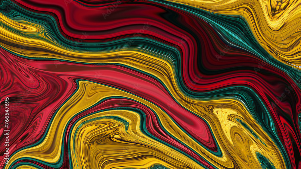 abstract colorful background with wavy lines. Red Yellow and green abstract fluid background. abstract colorful background with wavy lines. Red Yellow and green abstract fluid background.