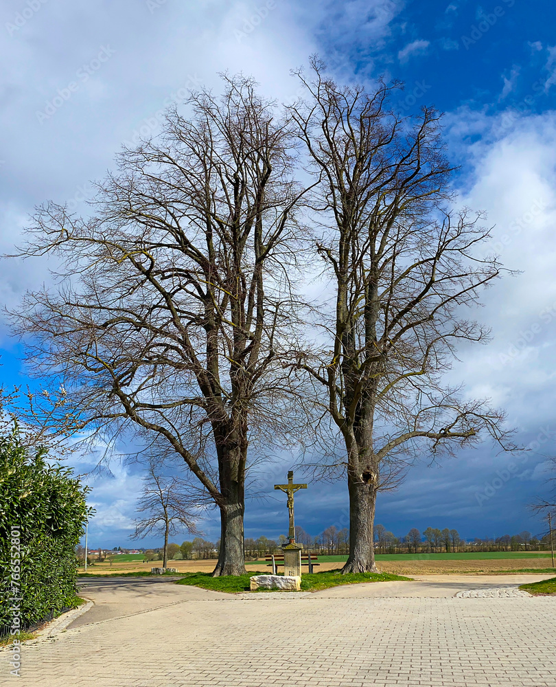 Obraz premium Biengen_Wegkreuz_5678