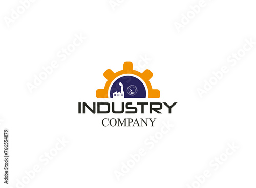 minimal real estate property vector logo