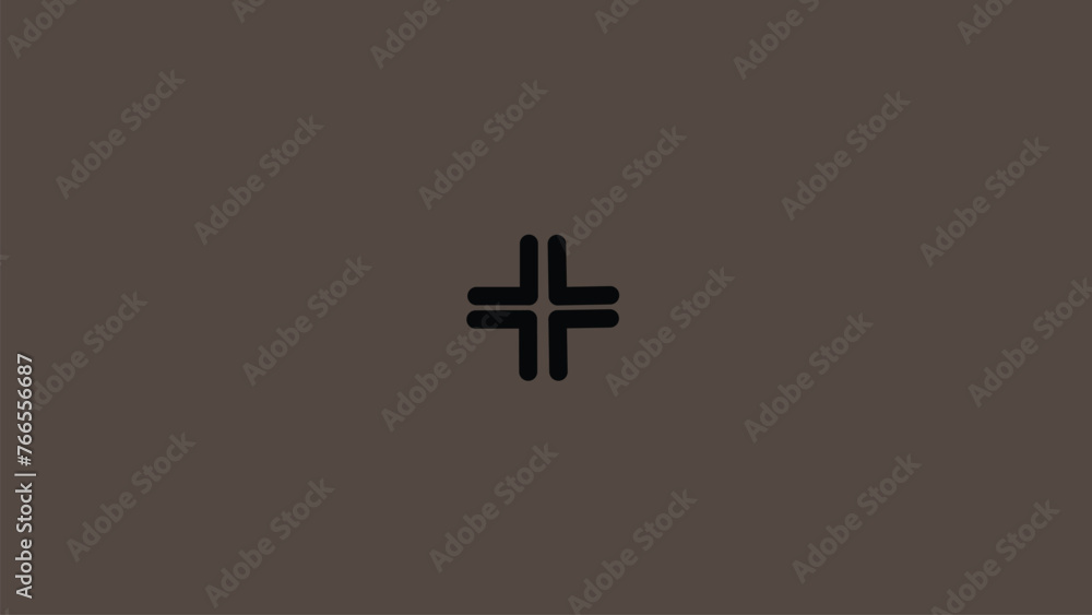 Fototapeta premium Set of 3 icons Navigation. Creative business solutions icon set. Simple Set. 